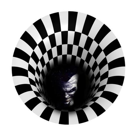 Tapis TROH06 illusion vortex 3D pour Halloween 2021 1 acheté+1 offert