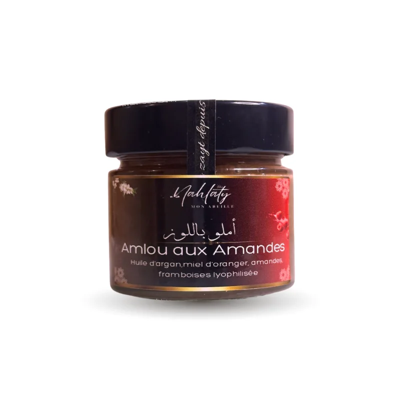 Amandes, Argan & Framboise | أملو ملكي: لوز، أركان وتوت