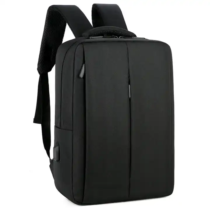 Sac à dos unisexe de grande capacité pour PC portable et voyage avec port USB