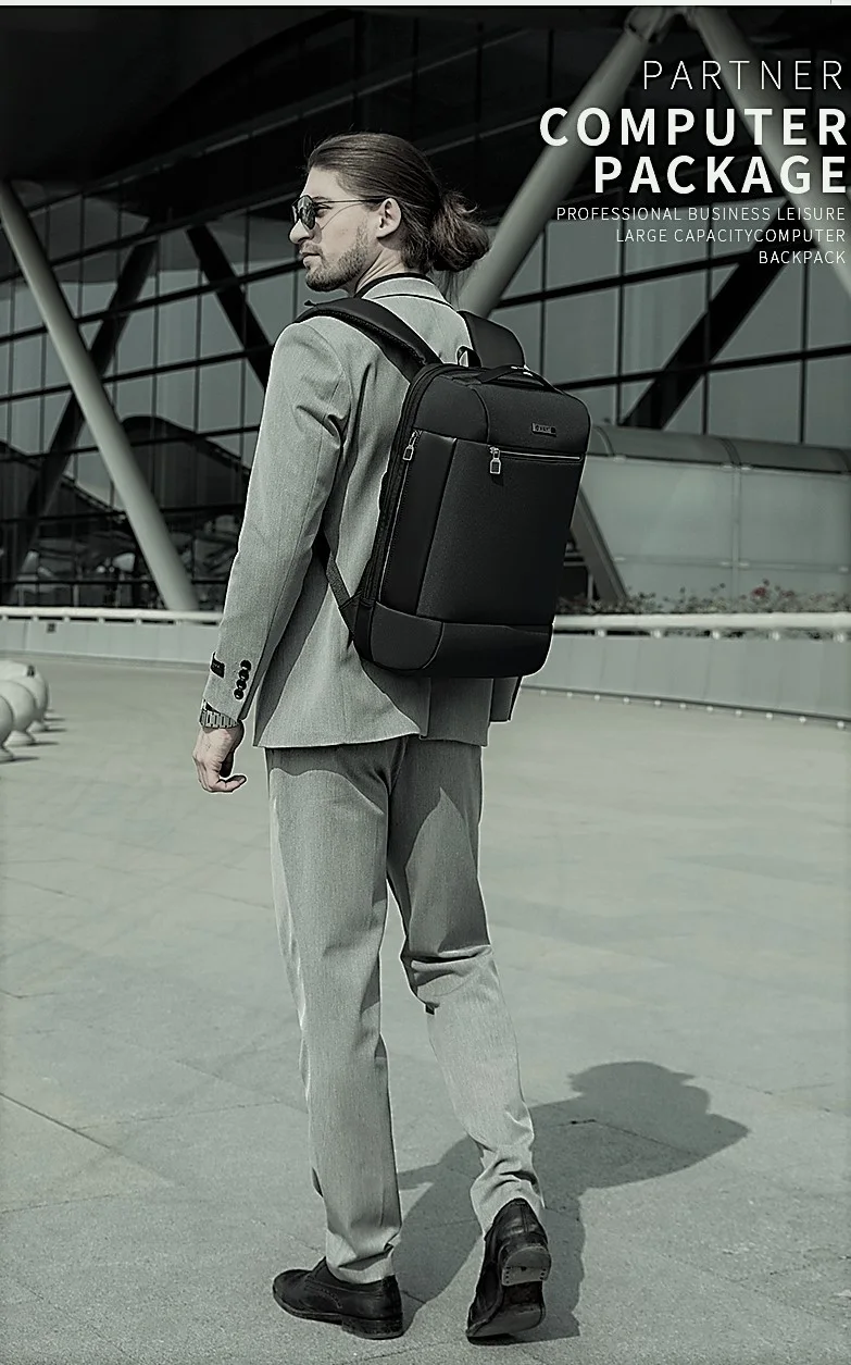 Sac à dos multifonctionnel en tissu Oxford imperméable avancé antivol avec verrouillage par mot de passe boîte de tige de prise arrière sac à dos avec chargement USB