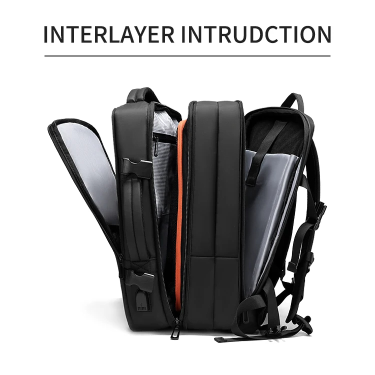 Sac à dos Cabine de voyage extensible avec compartiment d