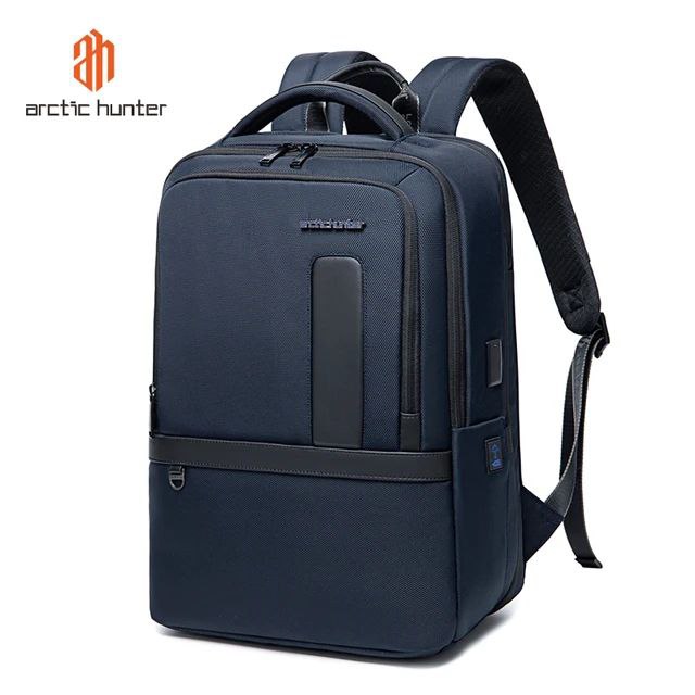 ARCTIC HUNTER B00490 Sac à dos extensible (9 cm) pour ordinateur portable 15,6 pouces avec chargeur USB