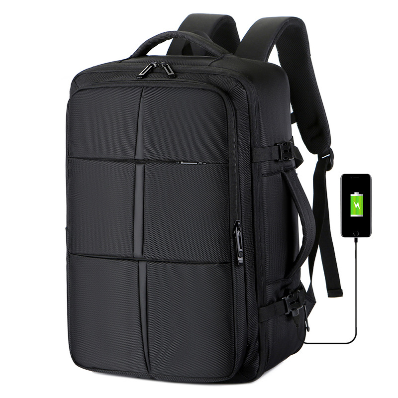 Sac à dos Extensible pour Ordinateur Portable avec Compartiment à Chaussures et port USB