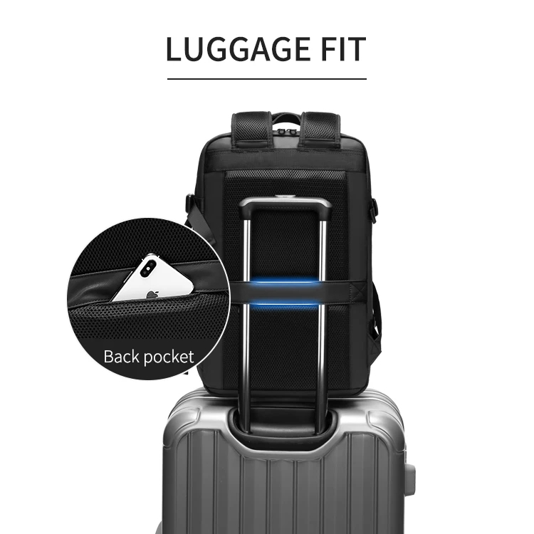 Sac à dos Cabine de voyage extensible avec compartiment d