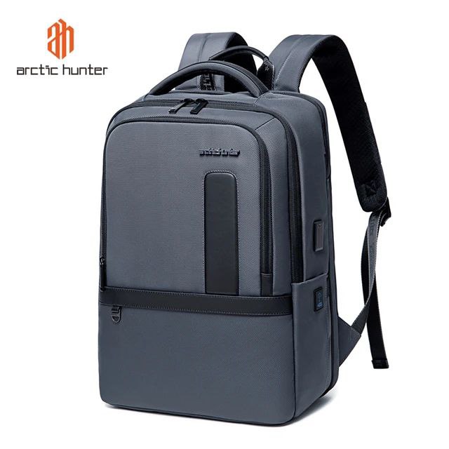 ARCTIC HUNTER B00490 Sac à dos extensible (9 cm) pour ordinateur portable 15,6 pouces avec chargeur USB