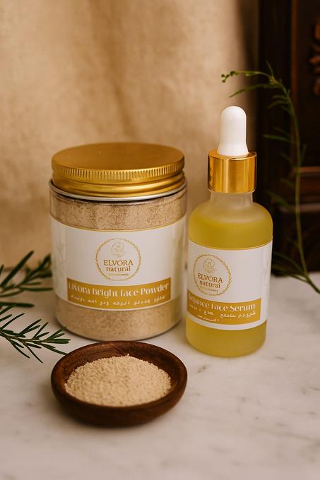 بكج Elvora naturalلتفتيح وإشراقة الوجه