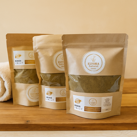 تبريمة Elvora natural الملكية – طقس فاخر لتفتيح وتنقية الجسم