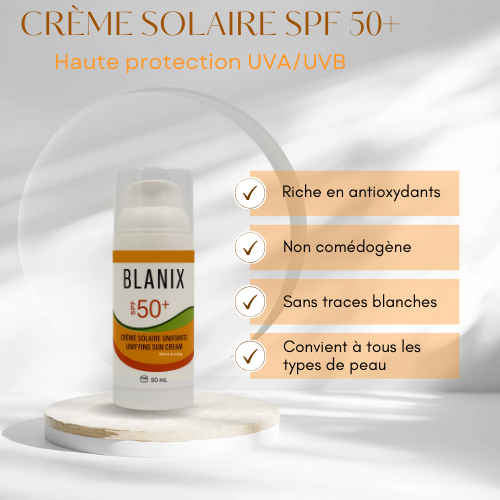 ECRAN SOLAIRE UNIFIANTE SPF50+ 50ML