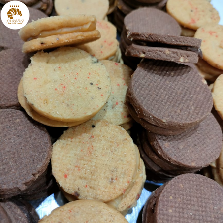 sablé chocolat caramel