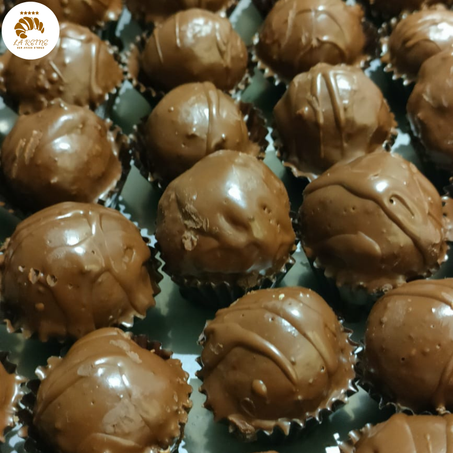 boule chocolat et noix de coco