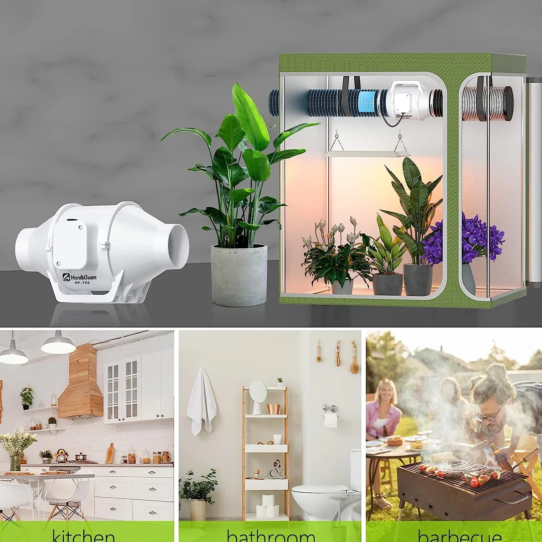 System Exhaust Air for Bathroom Kitchen - شفاط ونظام تهوية مختلط