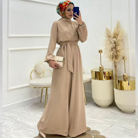 فساتين نسائية أنيقة موضة صيفية بأكمام طويلة | 2024