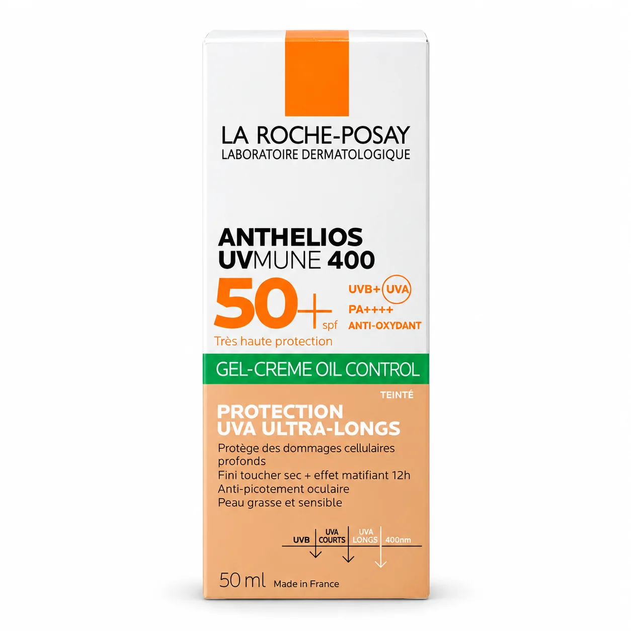 La Roche-Posay Anthelios UVMune 400 Oil Control Teinté SPF50+ – 50 ml