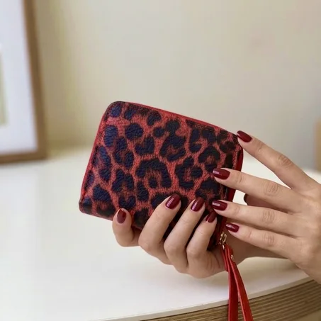 Leopard wallet