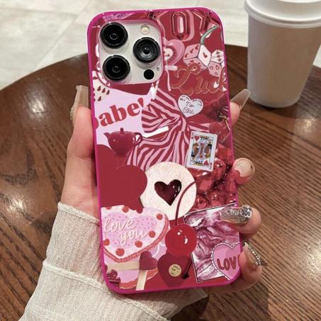 pink case - Iphone 15 normal