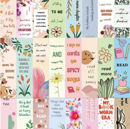 Cute Bookmarks Set of 5
