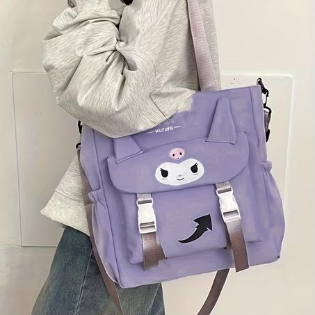 💜 Kuromi Black Shoulder Bag