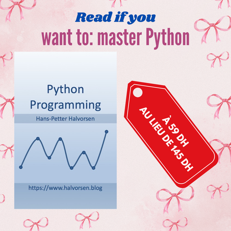 Python Programming by Hans-Petter Halvorsen
