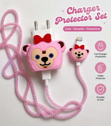 Pink Charger Protector