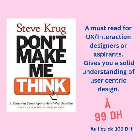 "Don't Make Me Think" by Steve Krug