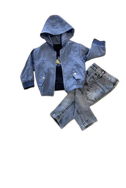 Ensemble 3 pièces  pour les garçons  Team Work