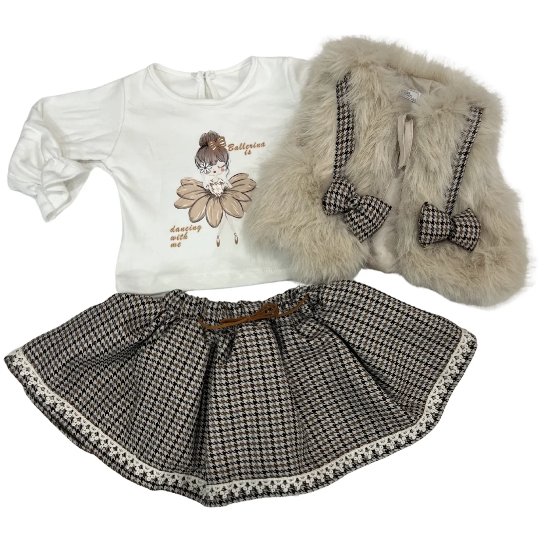 Ensemble Jupe Doudoune Miss Olix