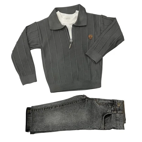 Ensemble  3 Pièces Tricot Oryeda