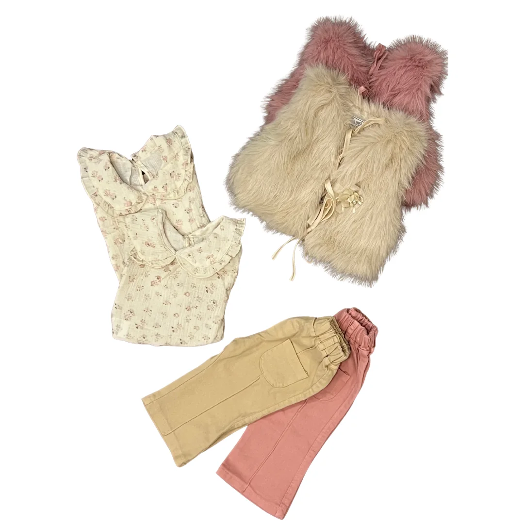 Ensemble 3 Pièces Chemise Et Boliro