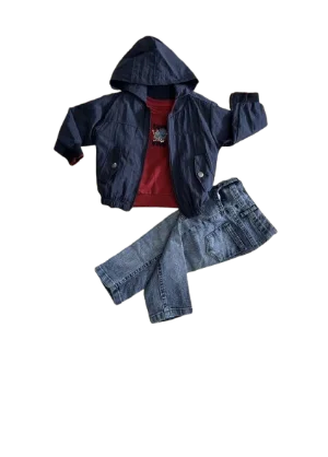 Ensemble 3 pièces  pour les garçons  Team Work