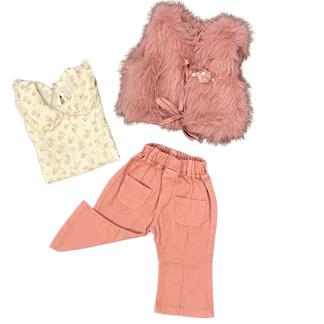 Ensemble 3 Pièces Chemise Et Boliro