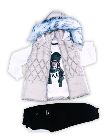 Jogging 3 pièces  pour les filles SSRO