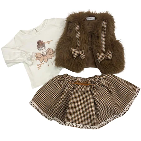 Ensemble Jupe Doudoune Miss Olix