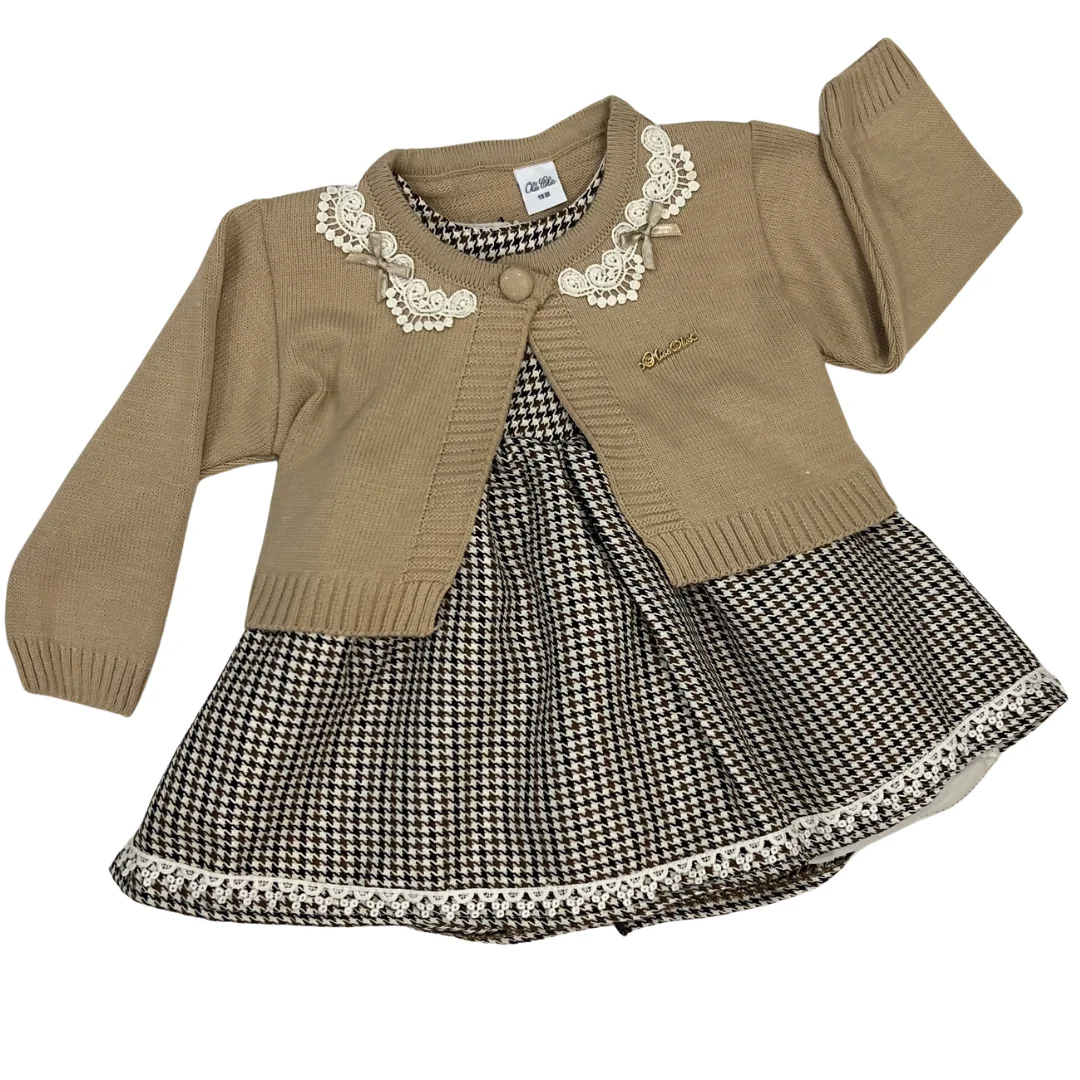 Robe Gilet Carreau Miss