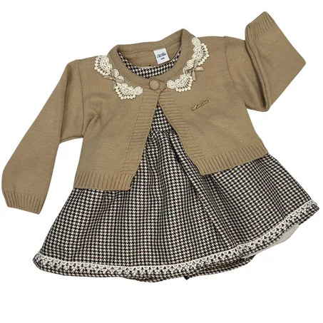 Robe Gilet Carreau Miss