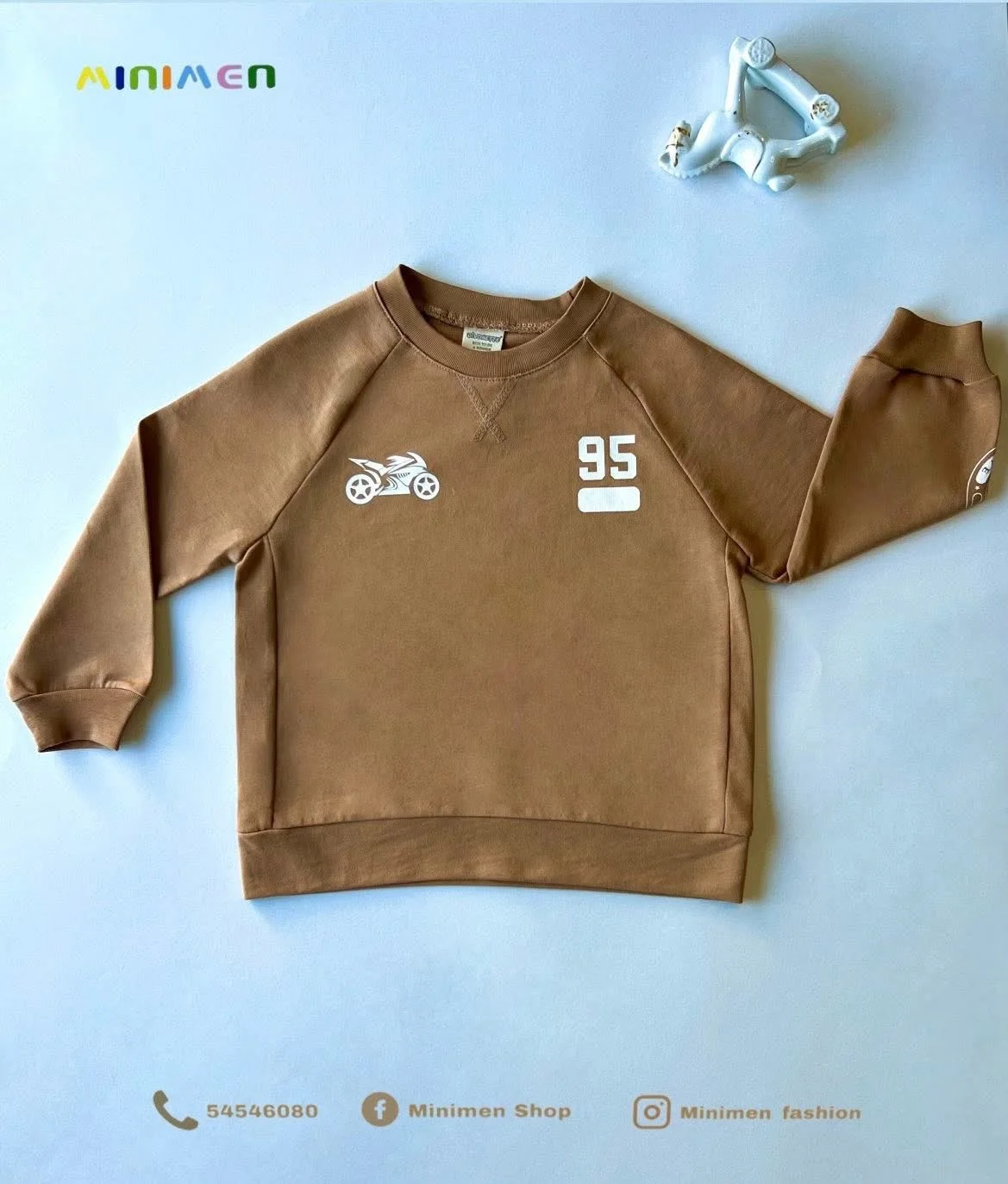 Sweatshirt enfant en coton imprimé