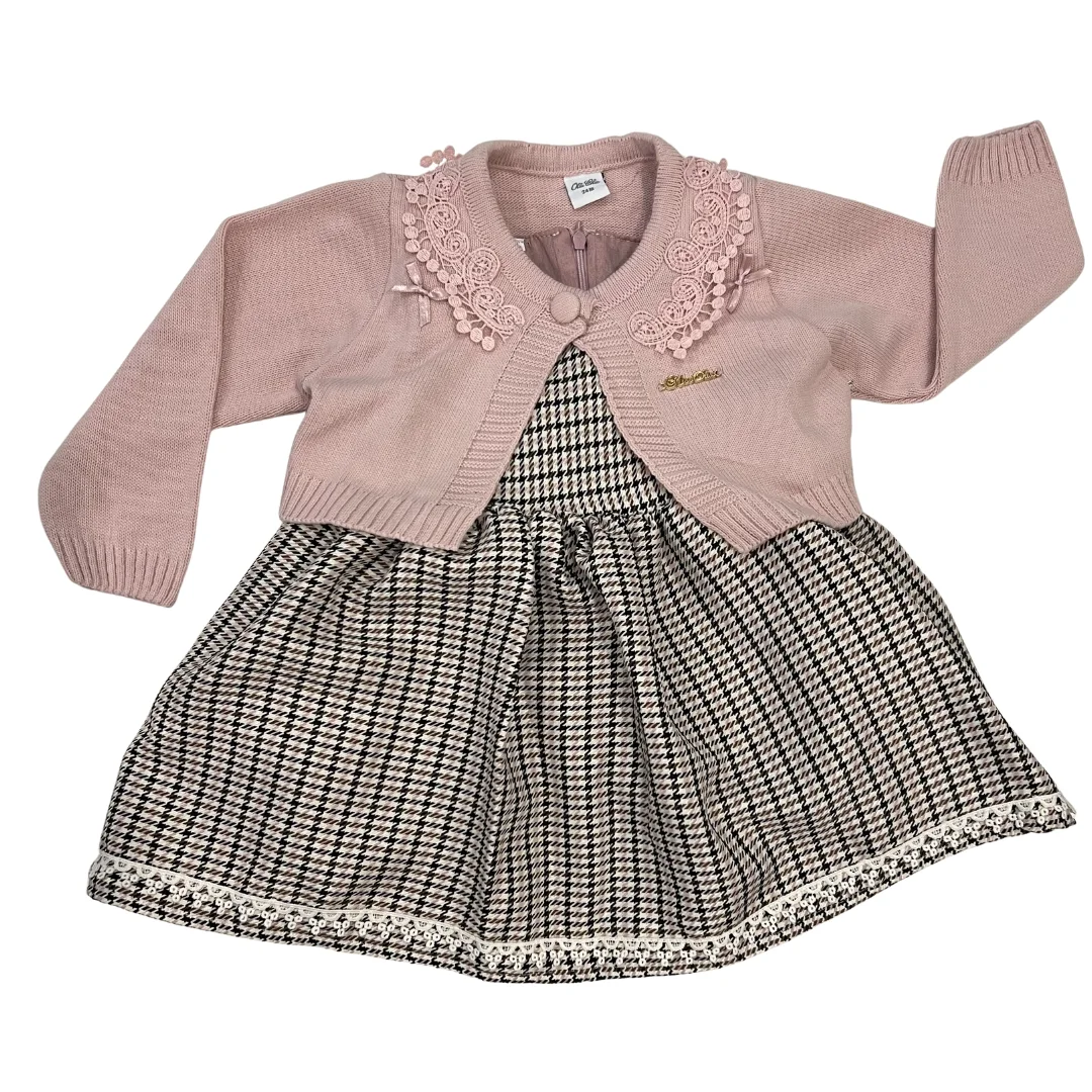 Robe Gilet Carreau Miss