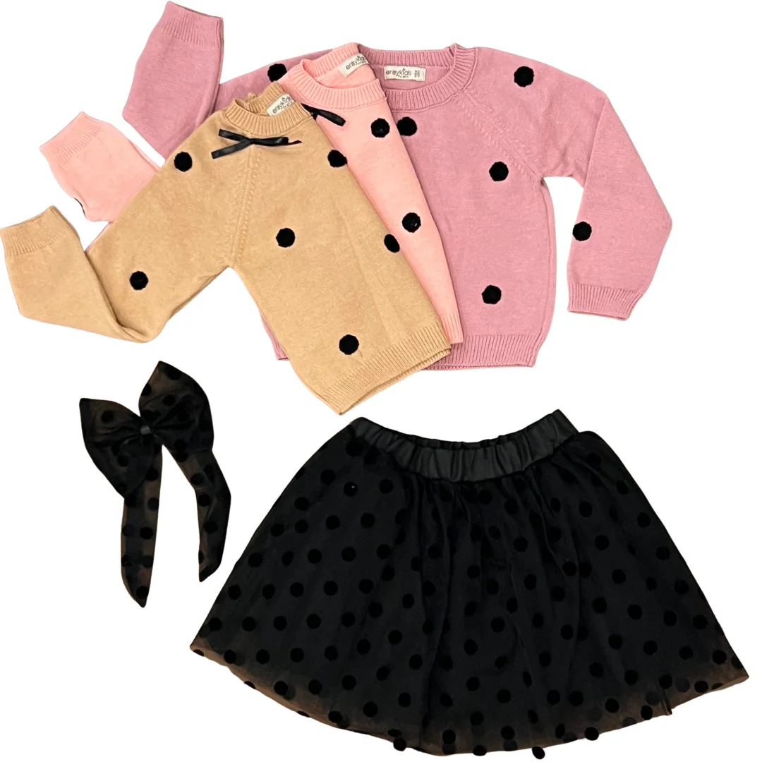 Ensemble Tricot Jupe Pointie