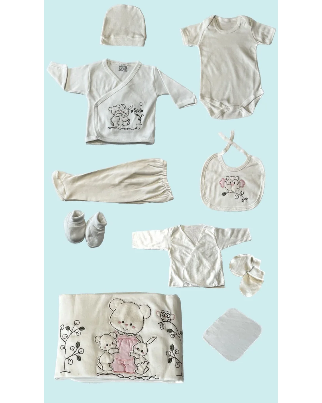 Ensemble sortie clinique 10 pièces Modéle 1