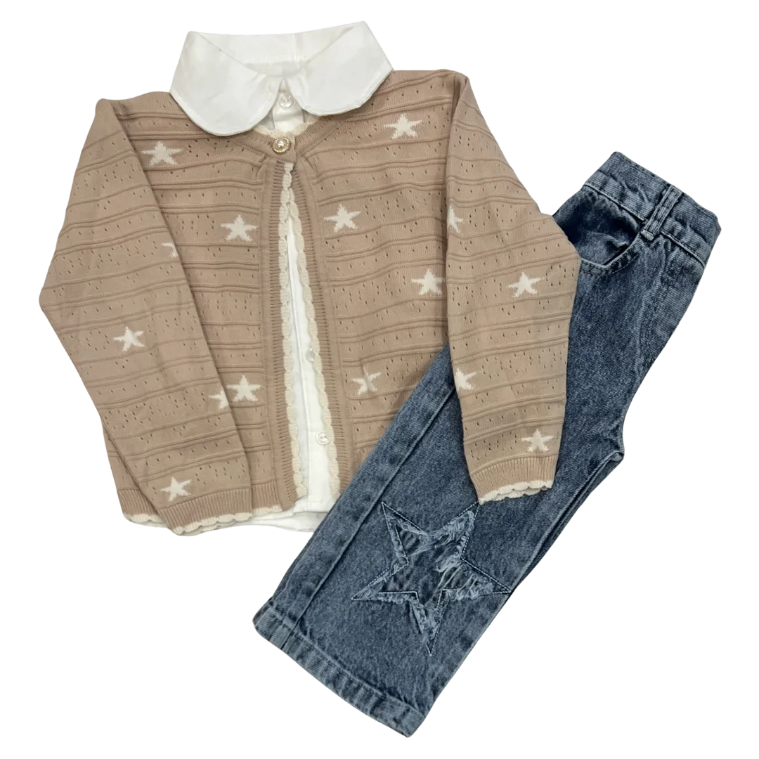 Ensemble  3 Pièces Gilet Njema