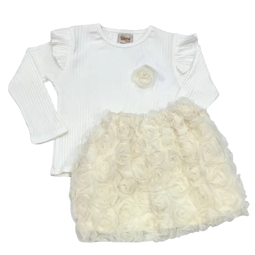 Ensemble Jupe Fleur Dentelle