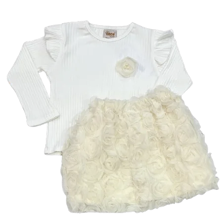 Ensemble Jupe Fleur Dentelle