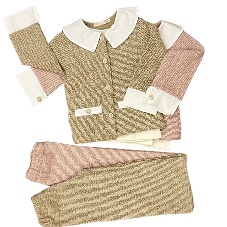 Ensemble 3 Pièces Chanel Baby Rose