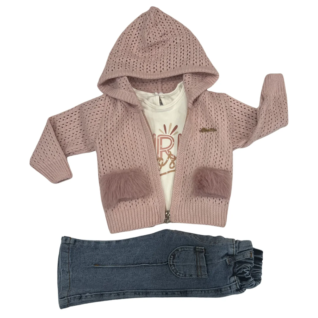 Ensemble Gilet Capuche Miss