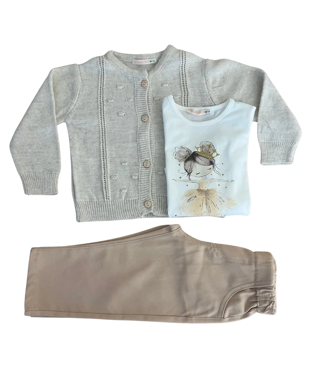 Ensemble 3 pièces  pour les filles Happy Girl