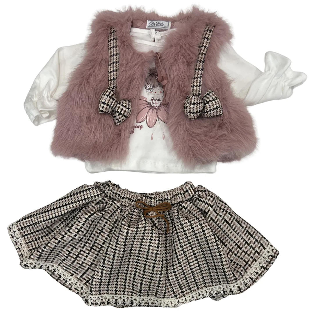 Ensemble Jupe Doudoune Miss Olix