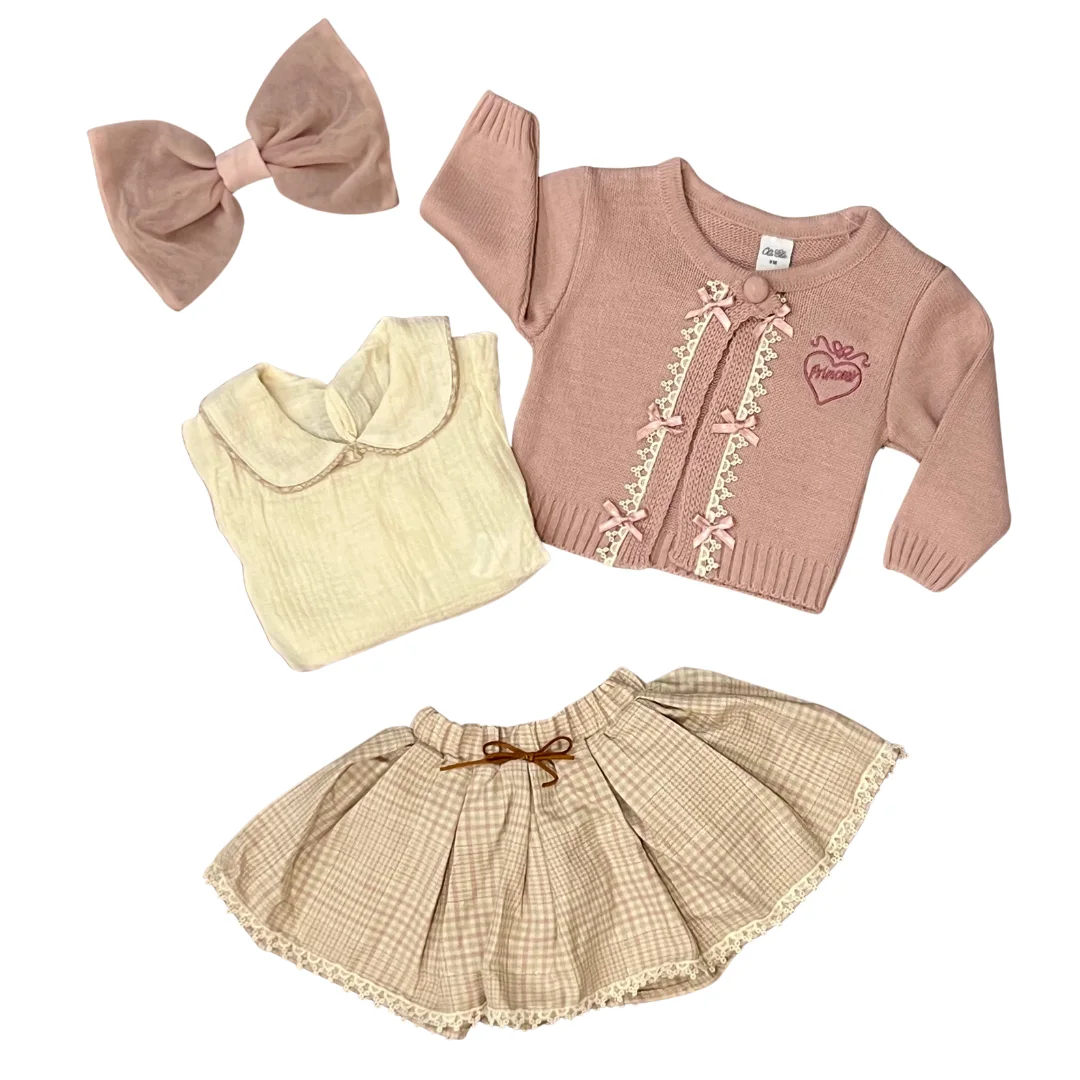 Ensemble 3 Pièces Gilet Princess