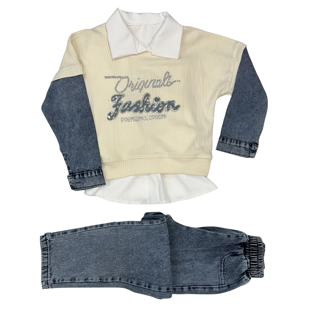 Ensemble Tricot Cochet Pantallon