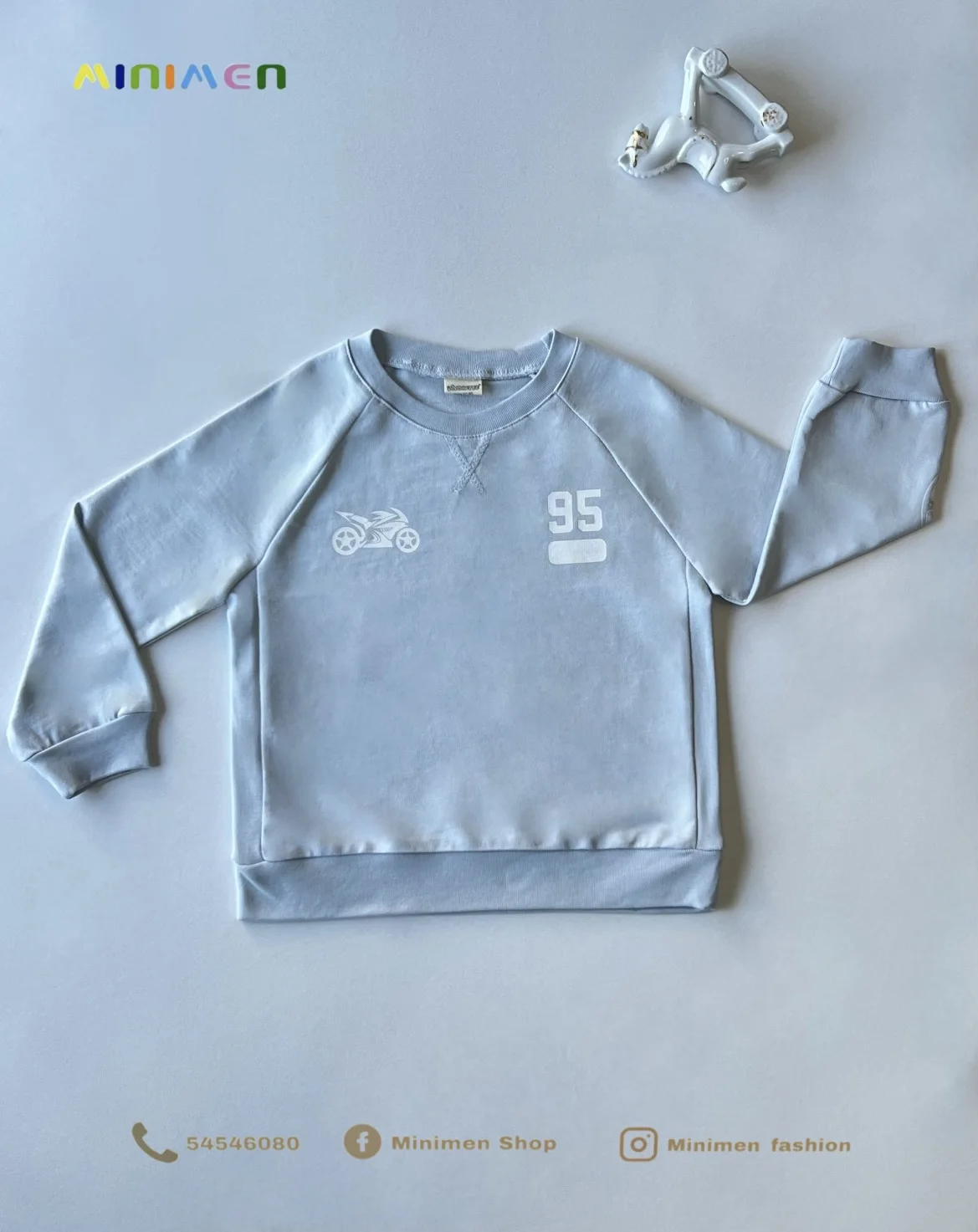 Sweatshirt enfant en coton imprimé