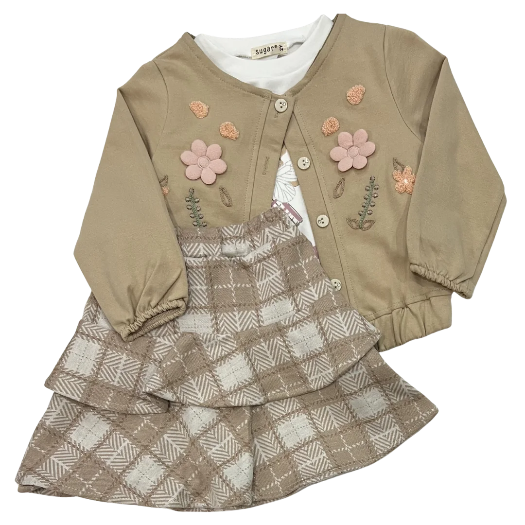 Ensemble 3 Pièces Jupe Sugar