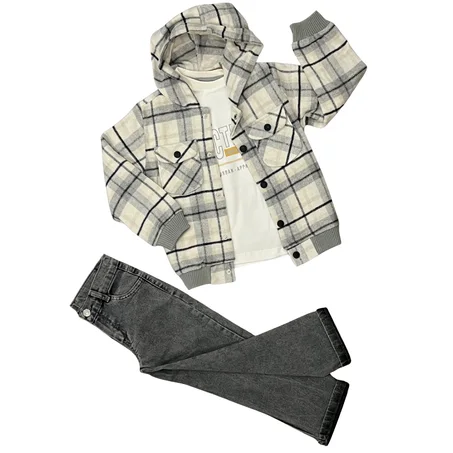 Ensemble Veste Carreau